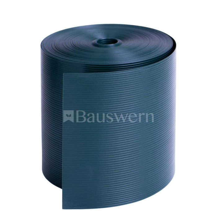 Bauswern Premium PP Sichtschutzstreifen für Doppelstabmatten - 700g/m² mit 26 x 0,19 m RAL6005 (Grün)